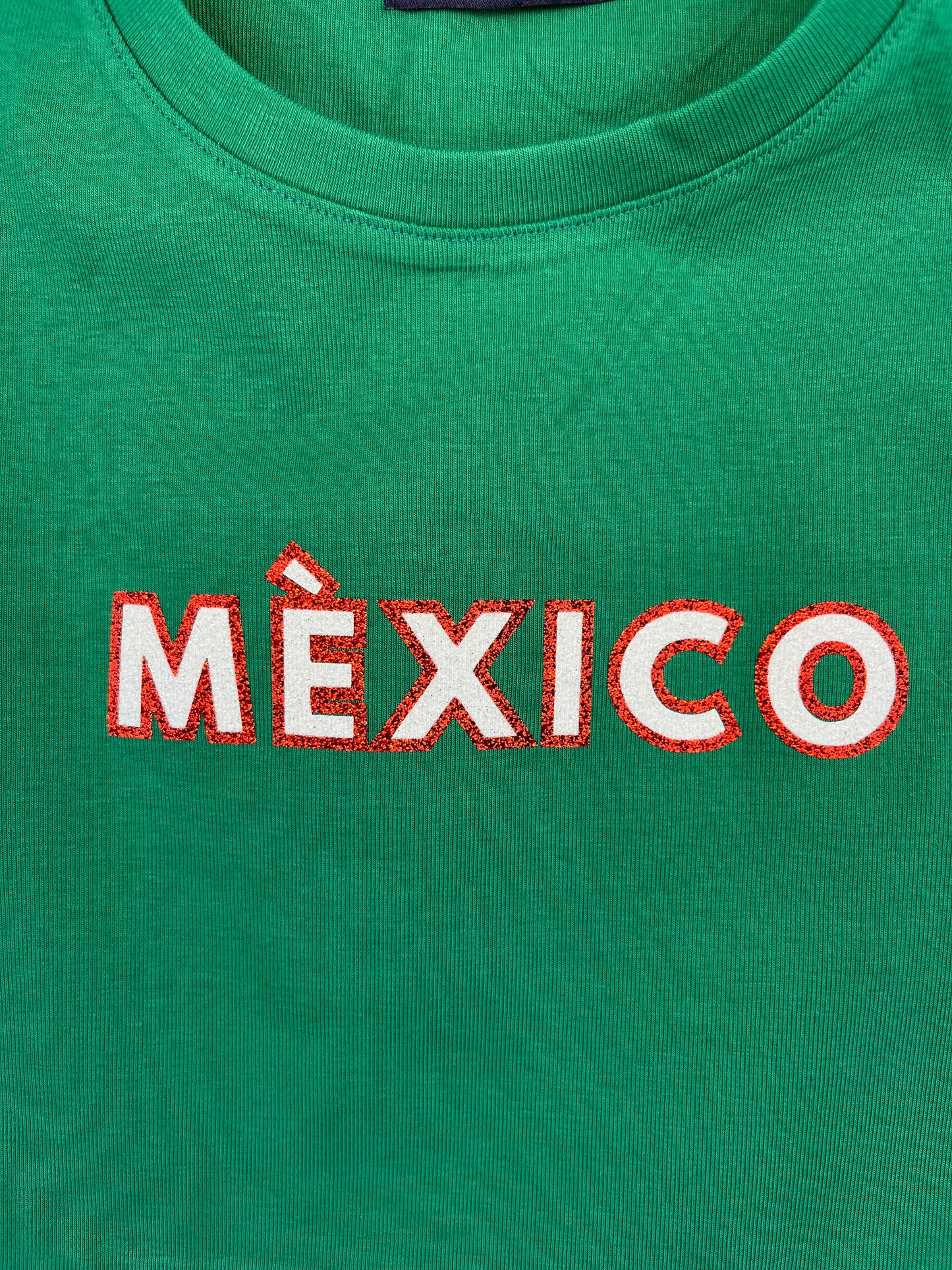 Mexico Green Crop - Glittery