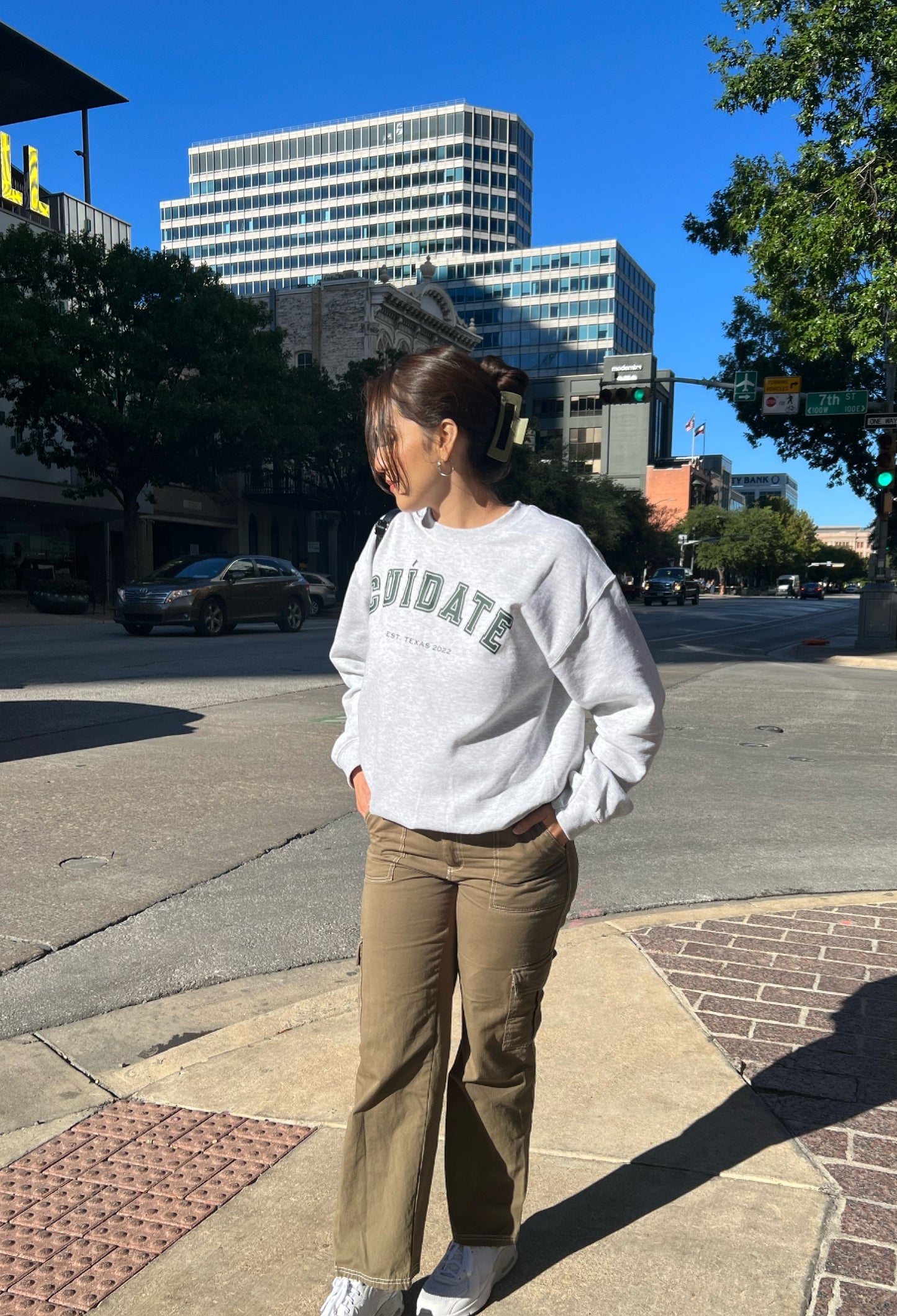 Classic Grey Crewneck